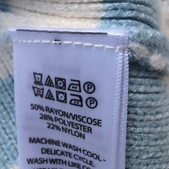 Sincerely Jules Nwot Baby  Blue Polo Stripe  Sweater Xl - Picture 5 of 10